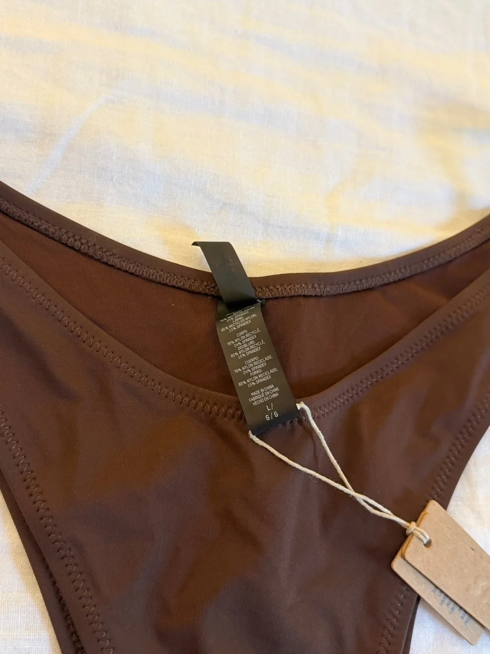 SKIMS - SWIM CHEEKY TANGA BOTTOMS x COCOA